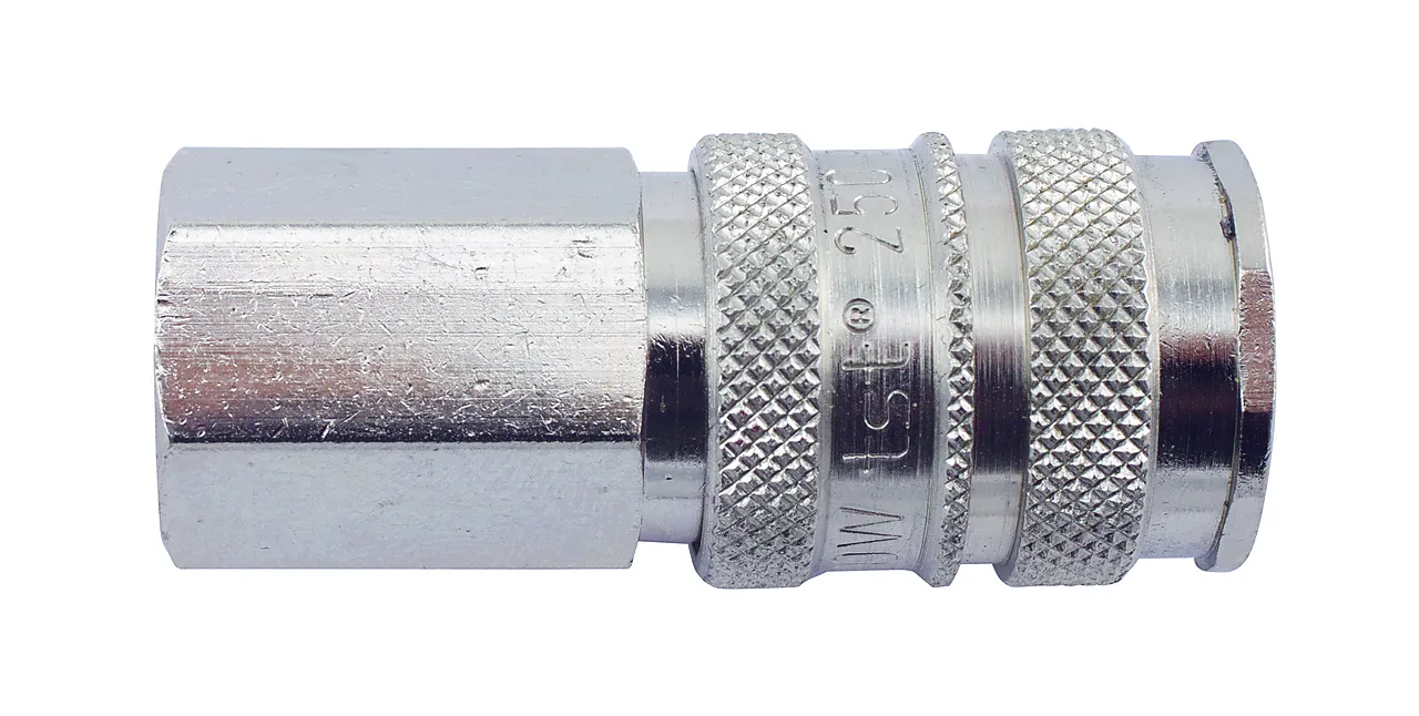 Kupling med innvendig gjenger 3/8" norsk/euro standard Kupling med innvendig gjenger 3/8" norsk/euro standard