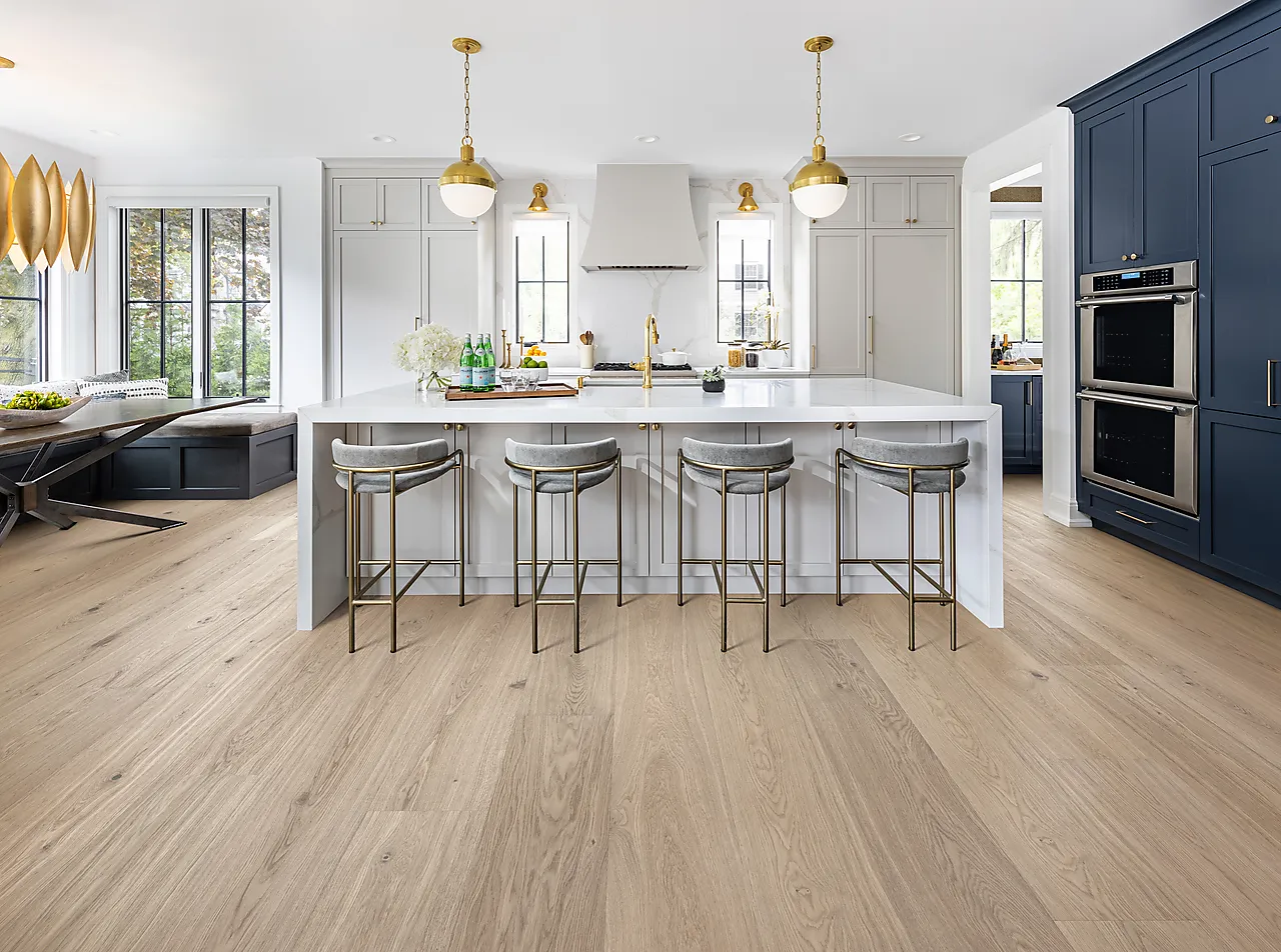 Tregulv natur lys matt lakk 1-stav Hasslarp XXL