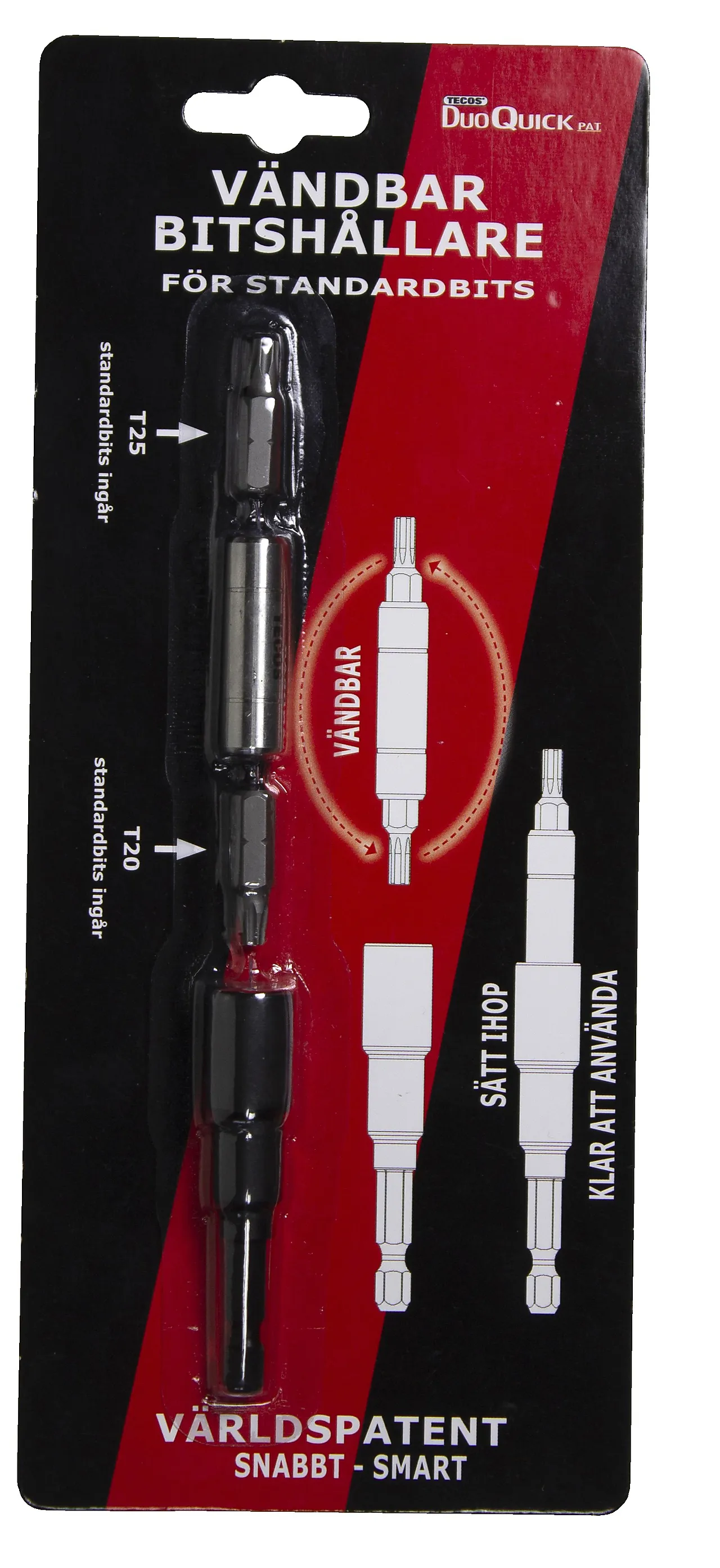 Bitsholder duoquick 4dl med bits tx20+tx25