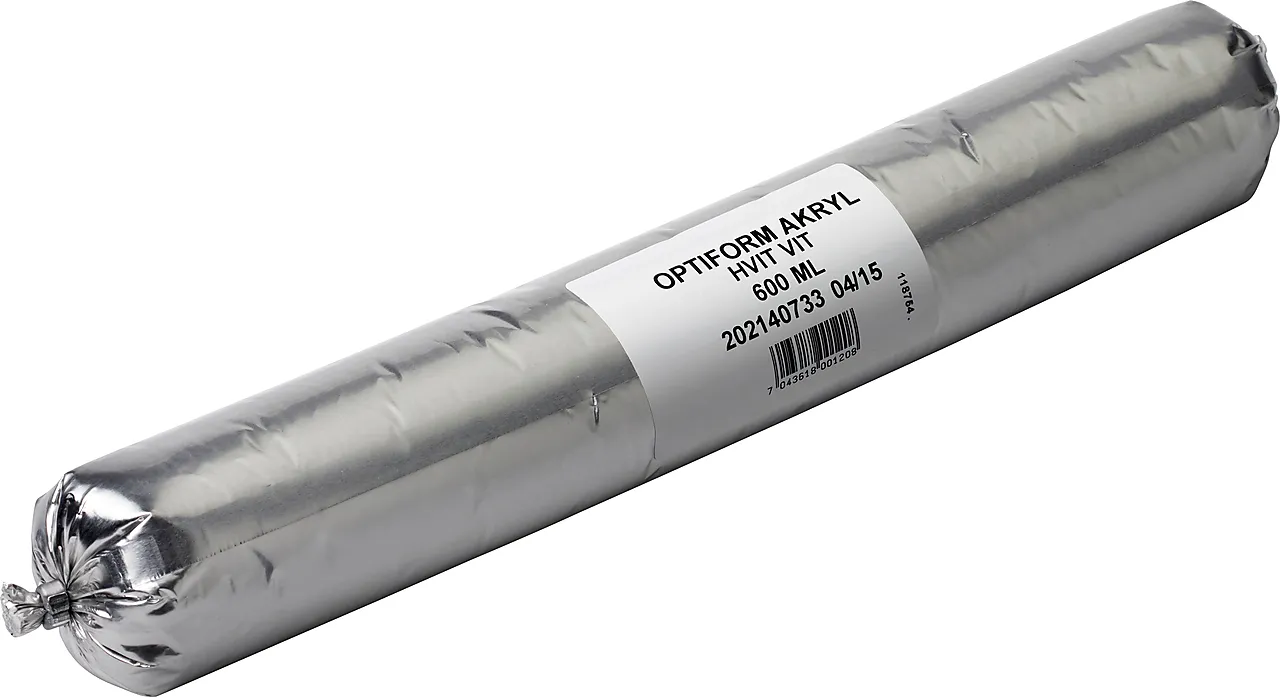 Akryl hvit 600ml Akryl hvit 600ml