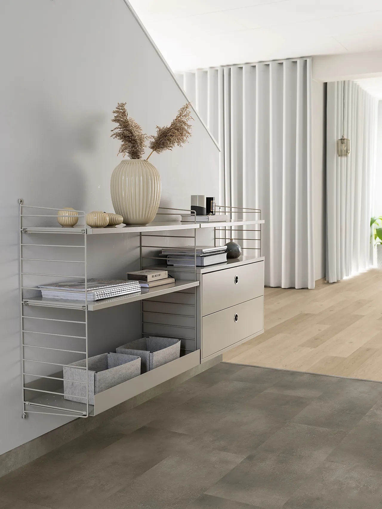 Vinylgulv Pergo Limfjord Lava Concrete