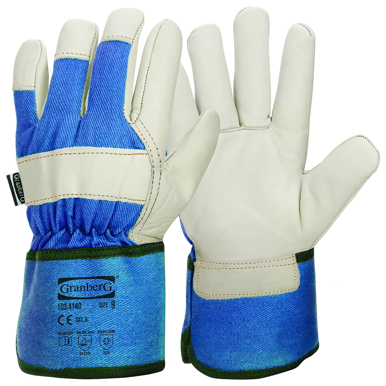 Hanske oksehud vinterforet str 11 Hanske oksehud vinterforet str 11