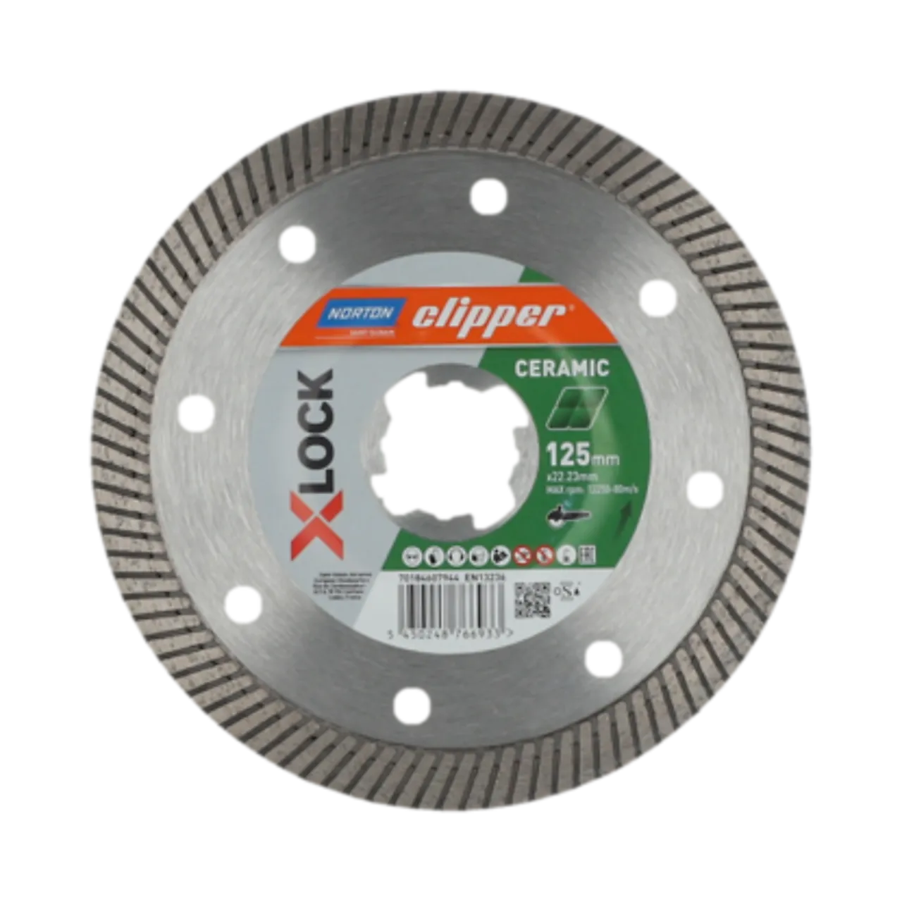 Diamantskive keramikk 125 mm X-lock null - null - 2 - Miniatyr