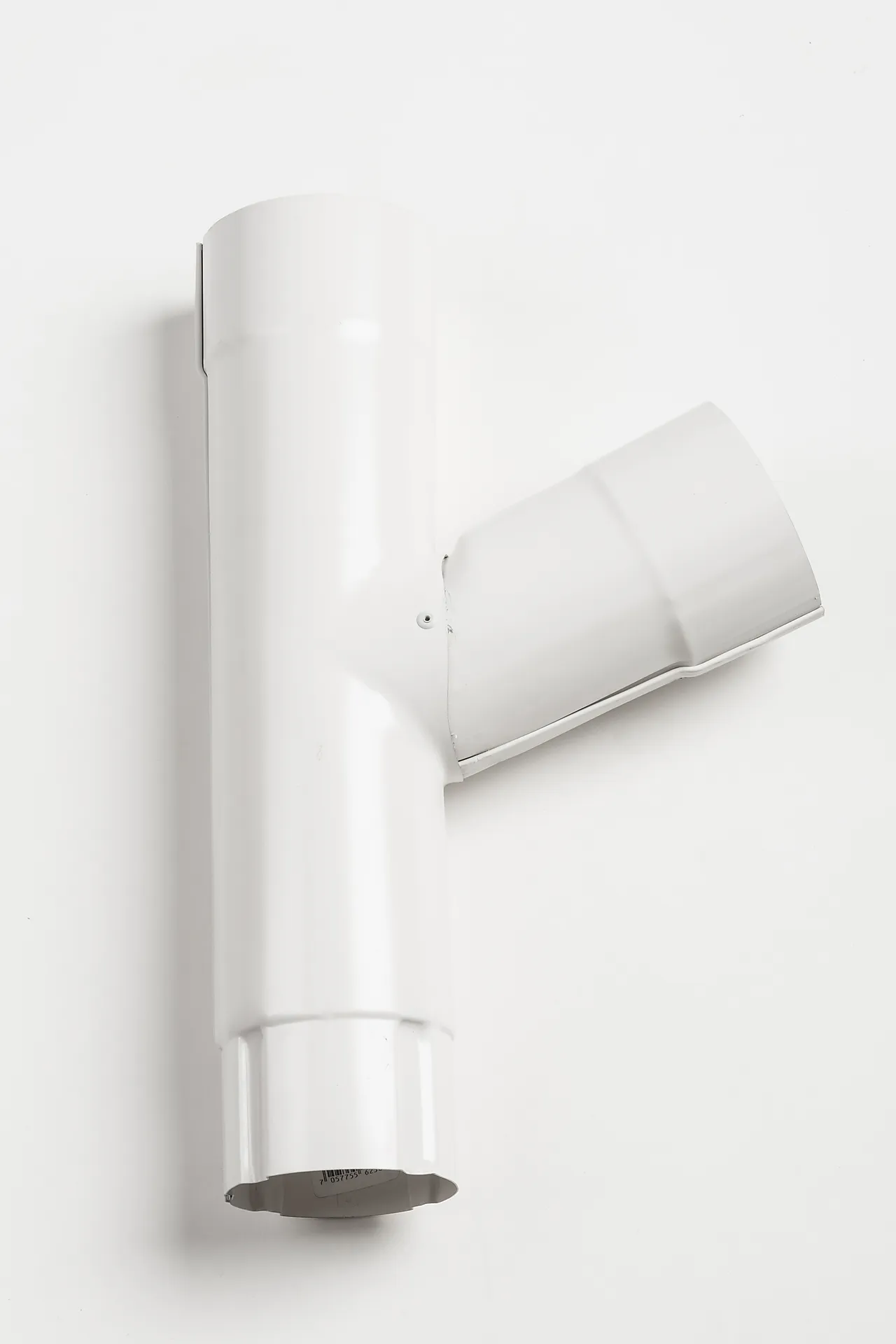 Grenrør hvit 75/75 mm