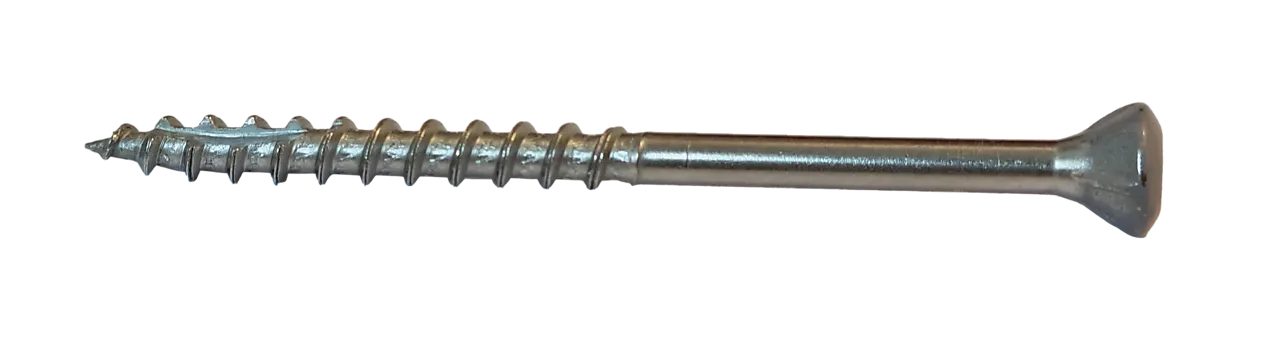 Fasadeskrue A4 T20 grå 4,5x65 mm 200 stk