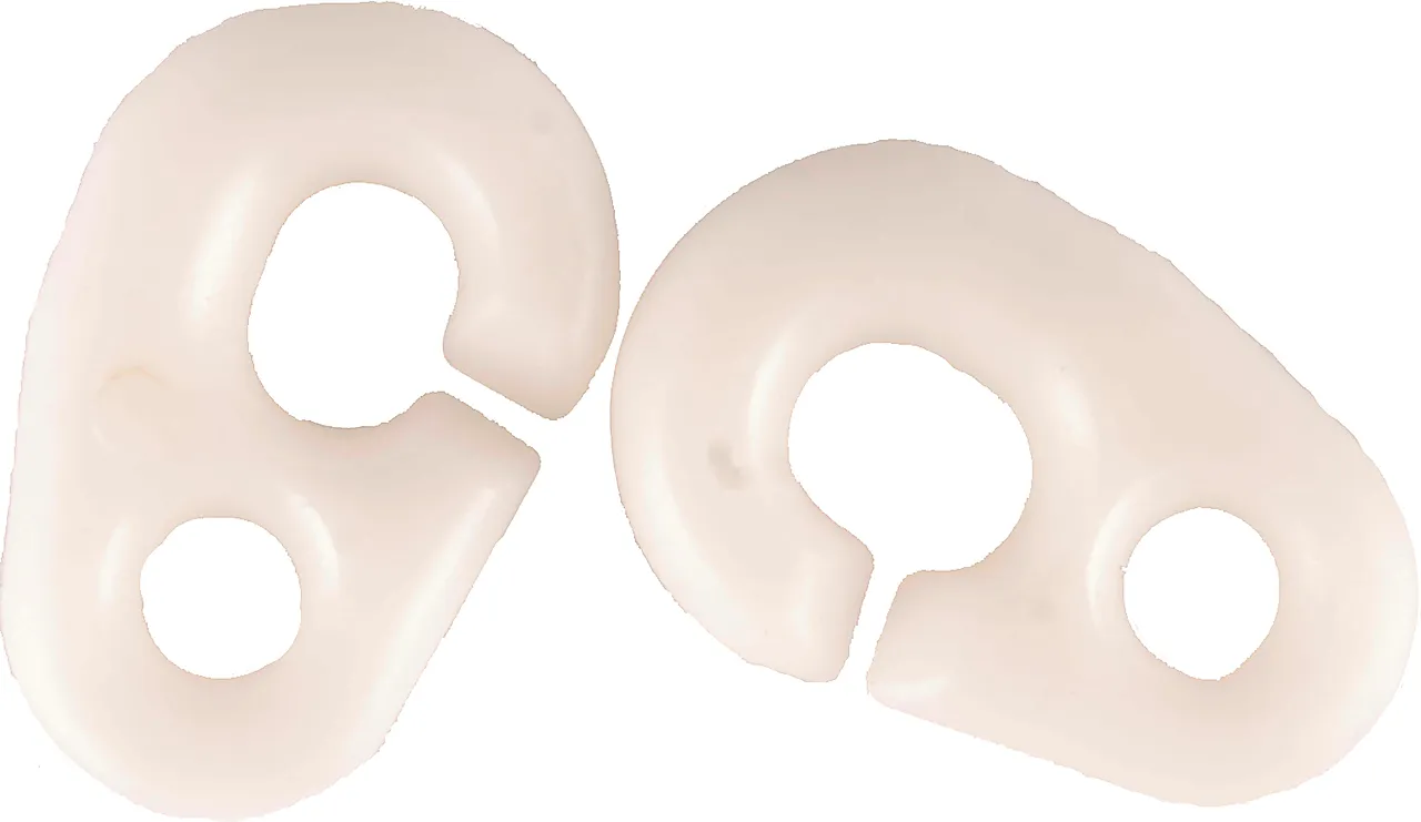 Hurtigkopling i plast 2 stk aanesland kopling for flagg/flaggline