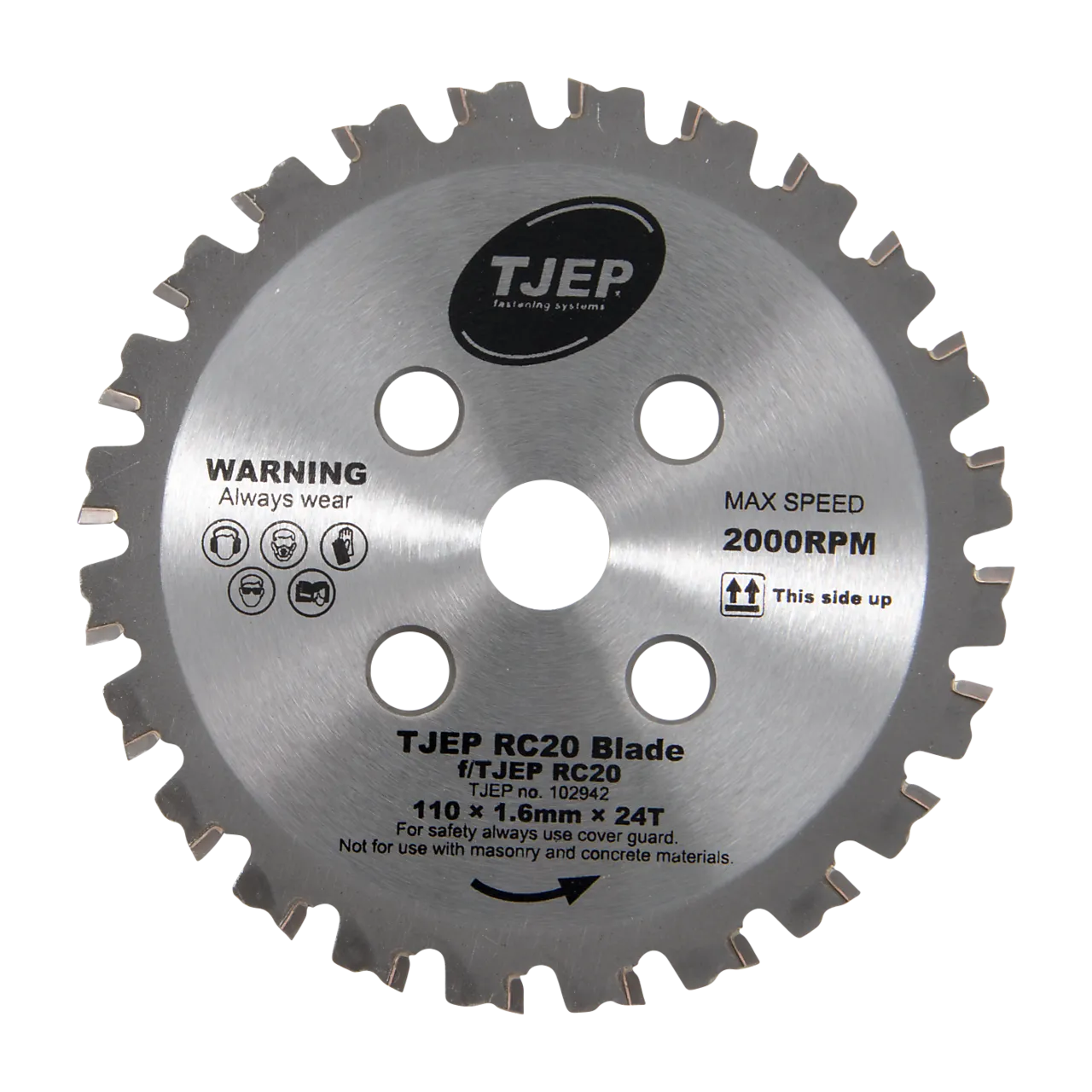 Tjep skjær til RC20 rod cutter