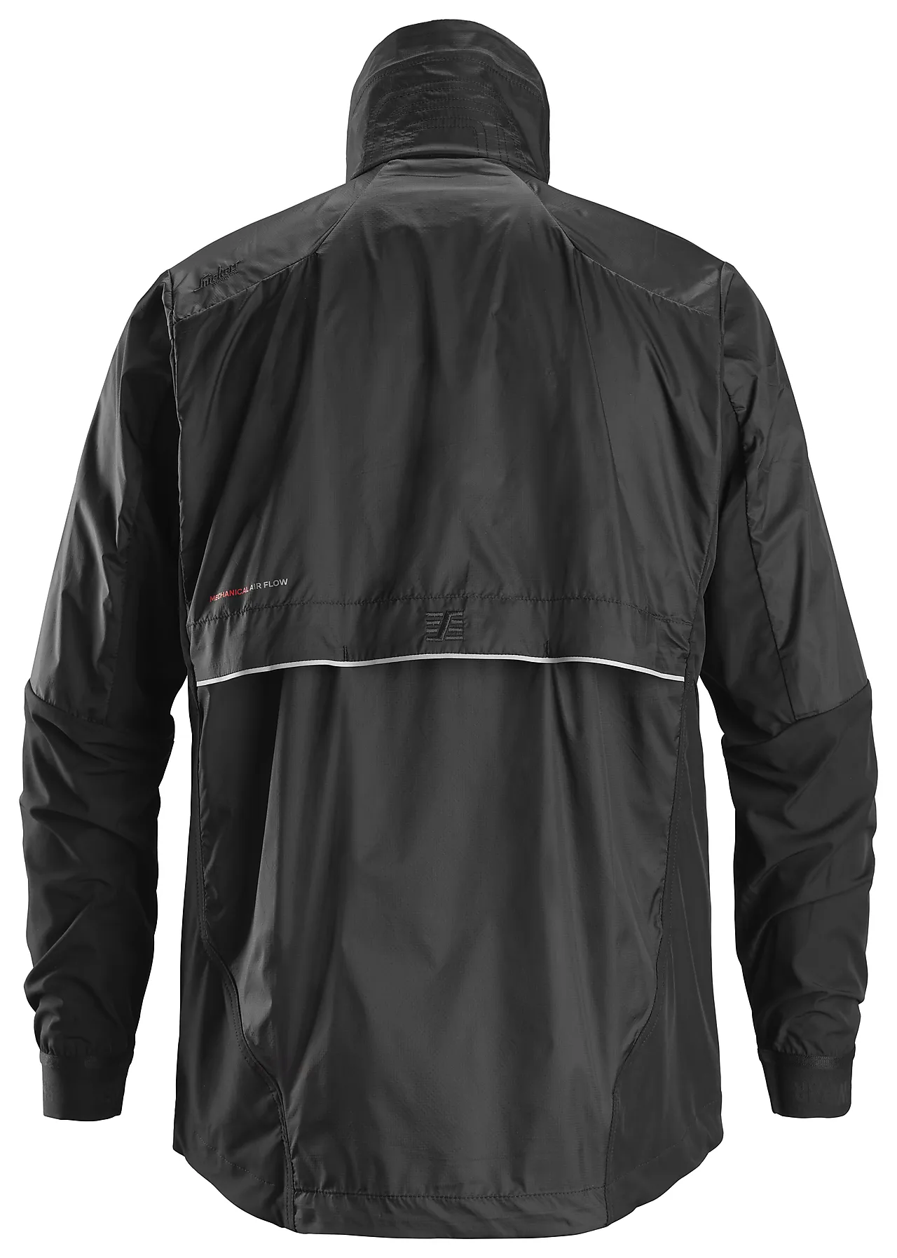 Vindjakke hybrid sort S null - S - 2 - Miniatyr