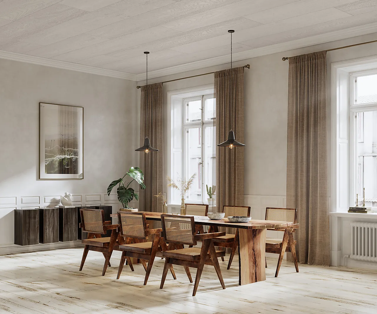 Trefiber takplate symfoni hvit 11x300x1820 mm null - null - 3 - Miniatyr