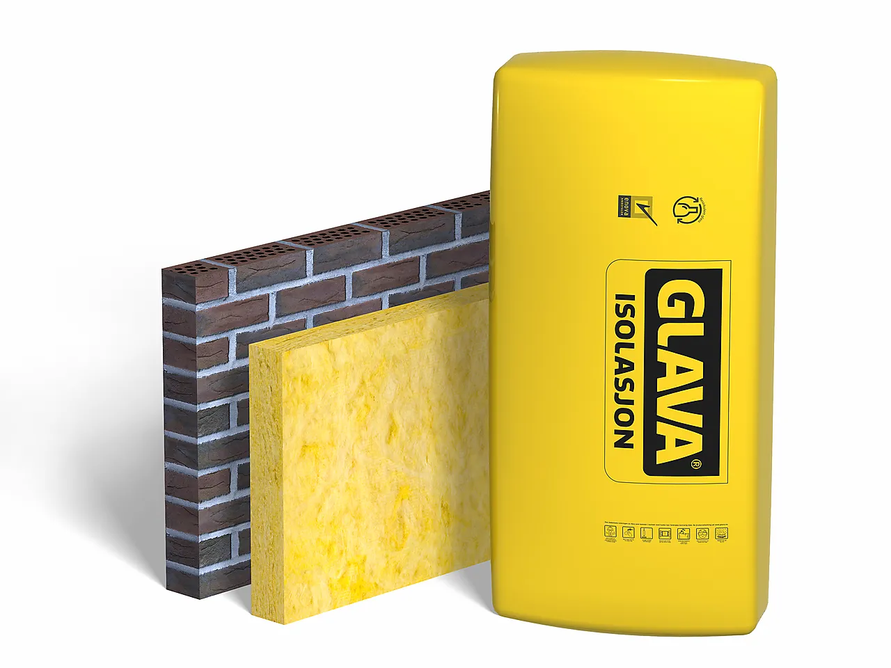 Isolasjon murplate 32 100x600x1200 mm