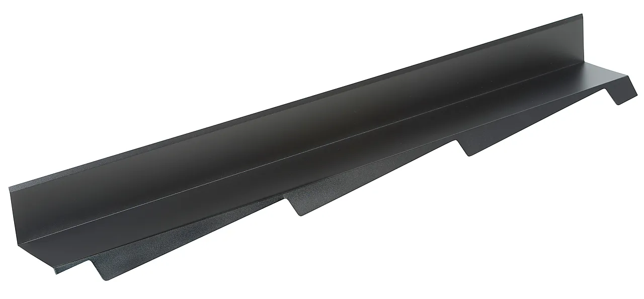Overg.besl  side h unique matt sort overgangsbeslag høyre null - null - 2 - Miniatyr