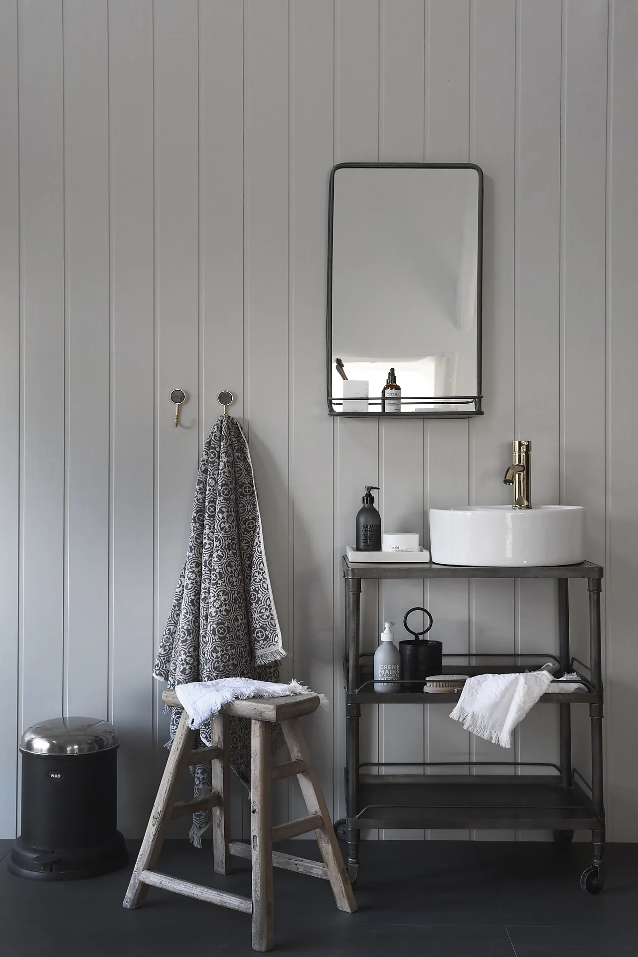 Veggplate trefiber 2390 Skygge sand null - null - 3 - Miniatyr