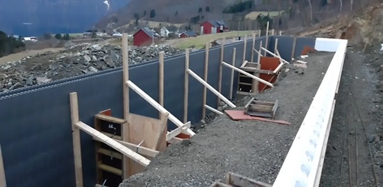 Vartdal veggsystem vpx250 std rett b250xh300xl1200mm