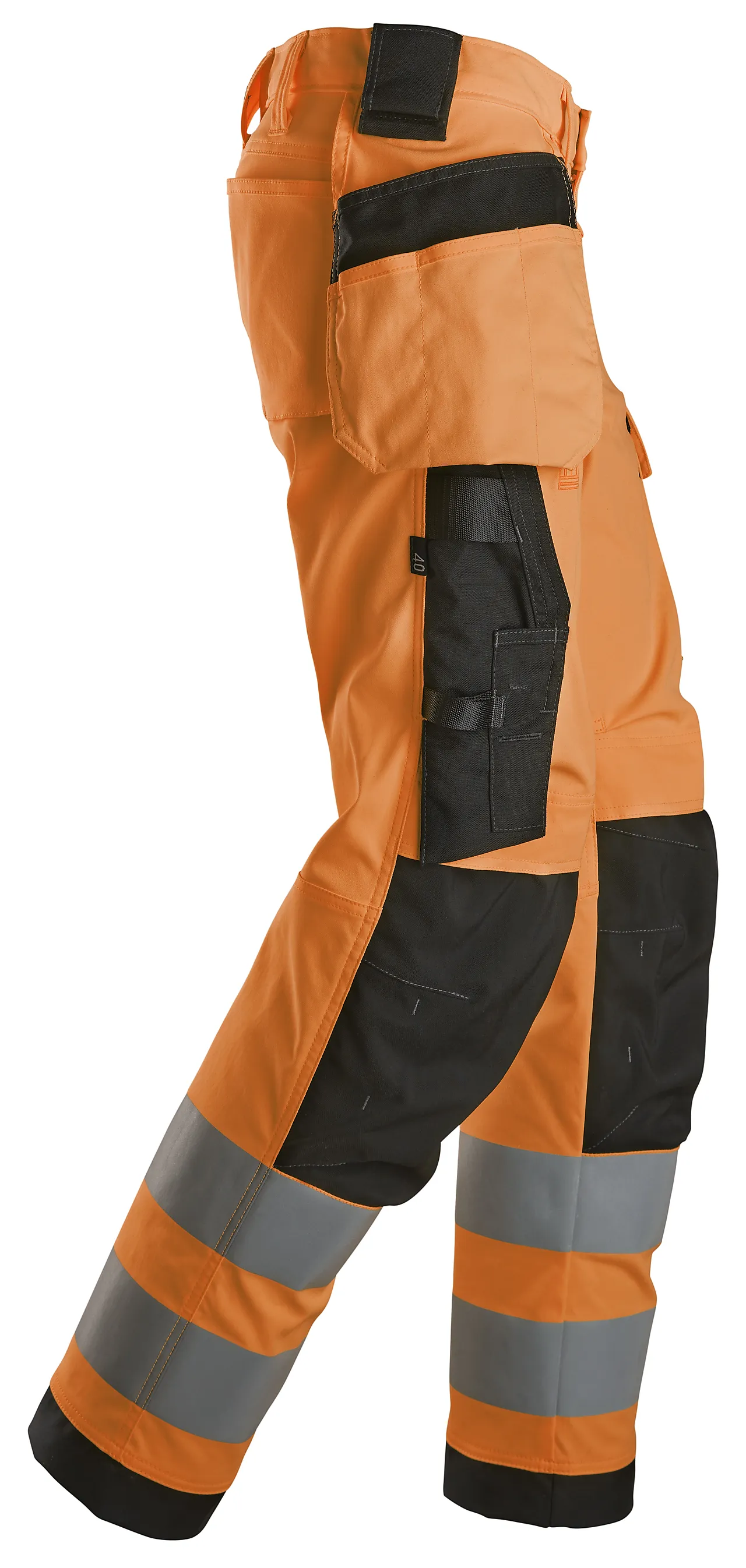 Bukse 6743 kl 2 dame highvis oransje str 48 null - null - 2 - Miniatyr