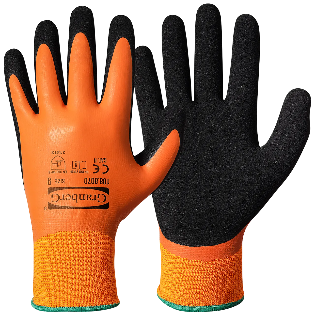 Monteringshanske lateks dobbeltbelegg polyesterfor str 10 Monteringshanske lateks dobbeltbelegg polyesterfor str 10