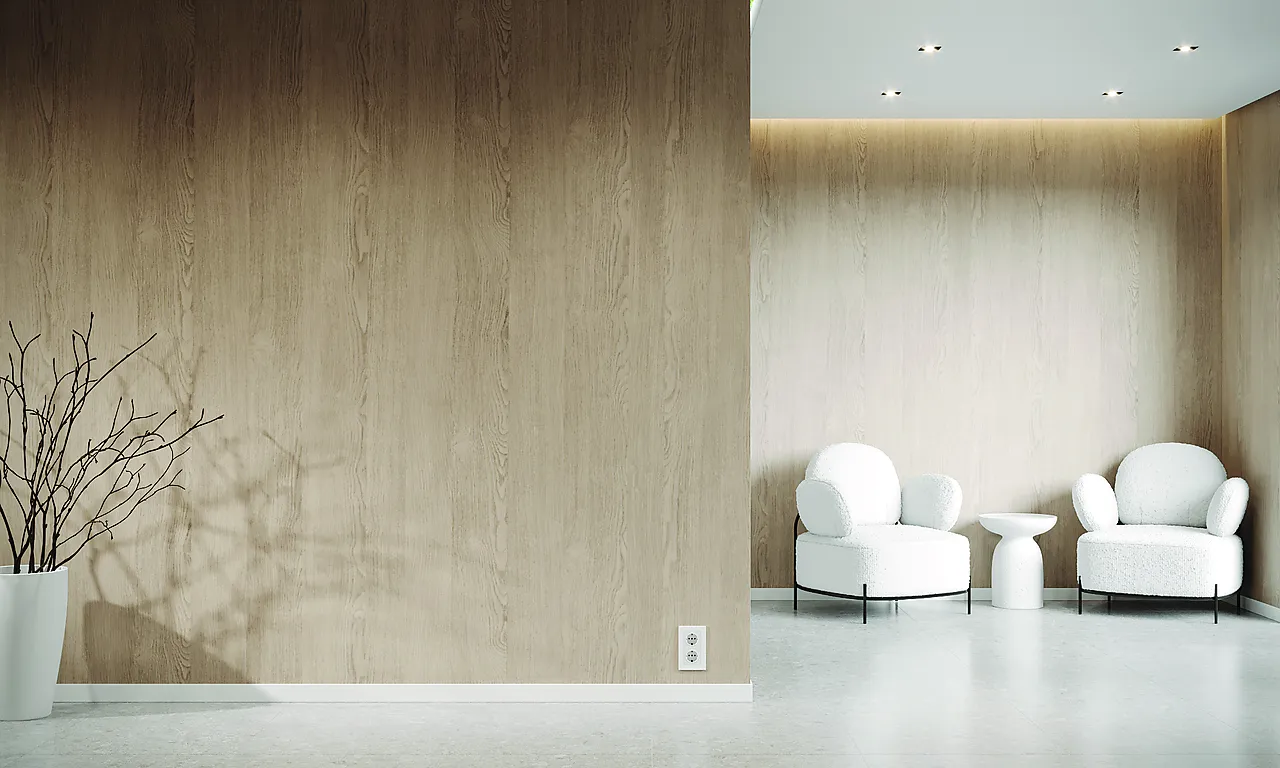 Smartfiner med eikefiner Hvaler silkematt hvit null - null - 3 - Miniatyr