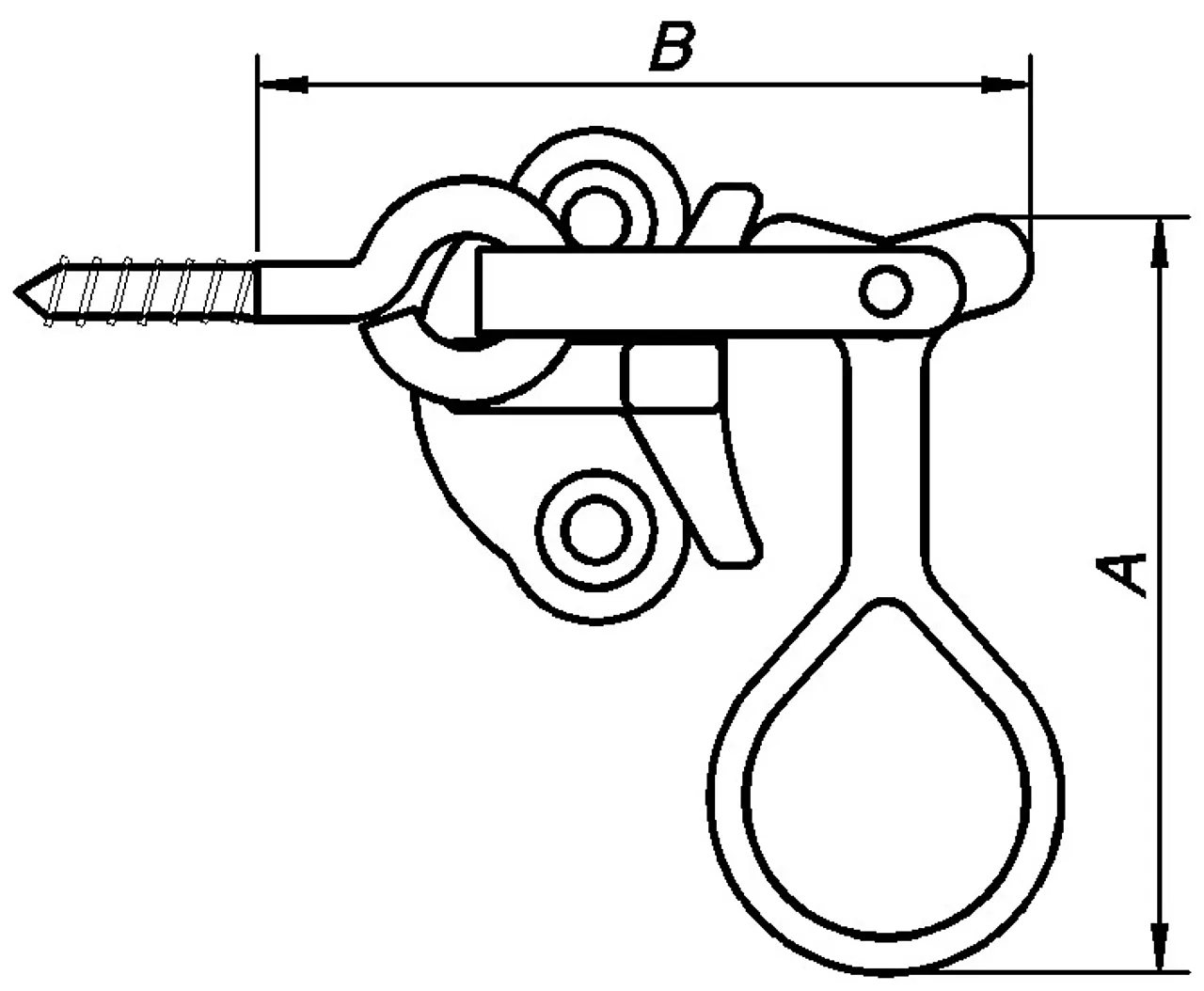 Vinduslukker m/øyeskr 9361 el gul null - null - 2 - Miniatyr