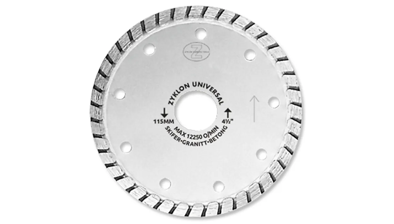 Diamantblad universal 125x2x7x22,2 mm Diamantblad universal 125x2x7x22,2 mm