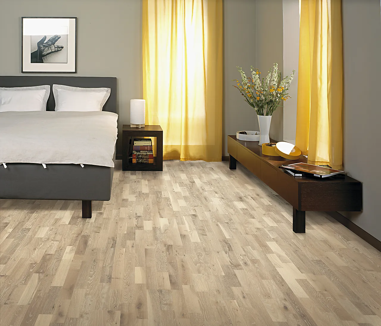 Parkett 3 stav eik stratus