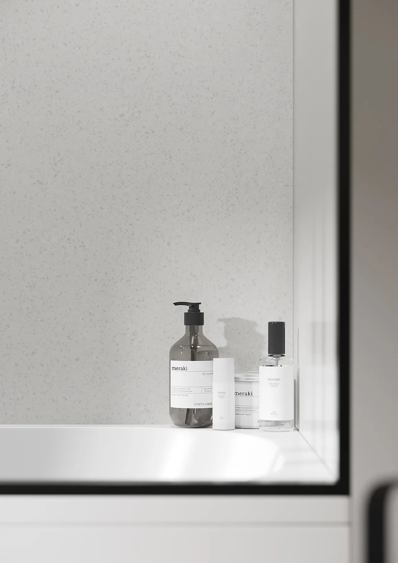 Fibo Baderomsplate 4001M00 Terrazzo Light null - null - 3 - Miniatyr