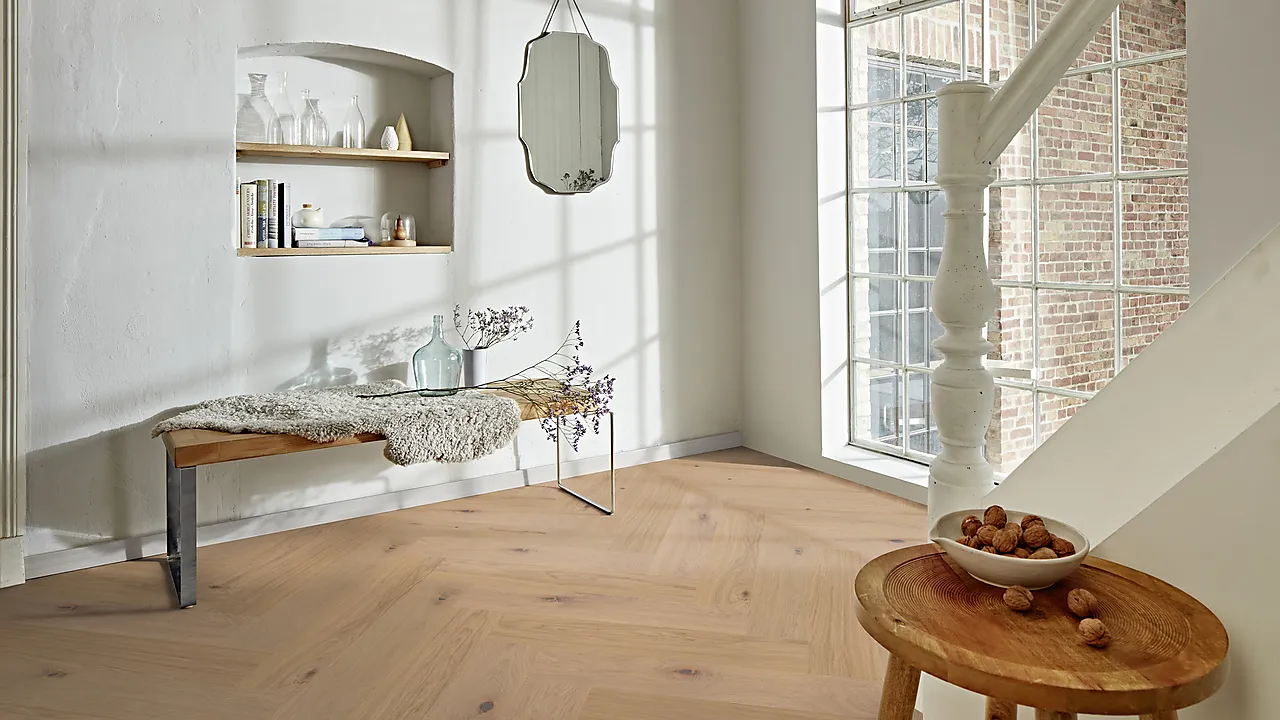 Boen parkett Eik Animoso Fiskeben Live Pure lakk A Boen parkett Eik Animoso Fiskeben Live Pure lakk A