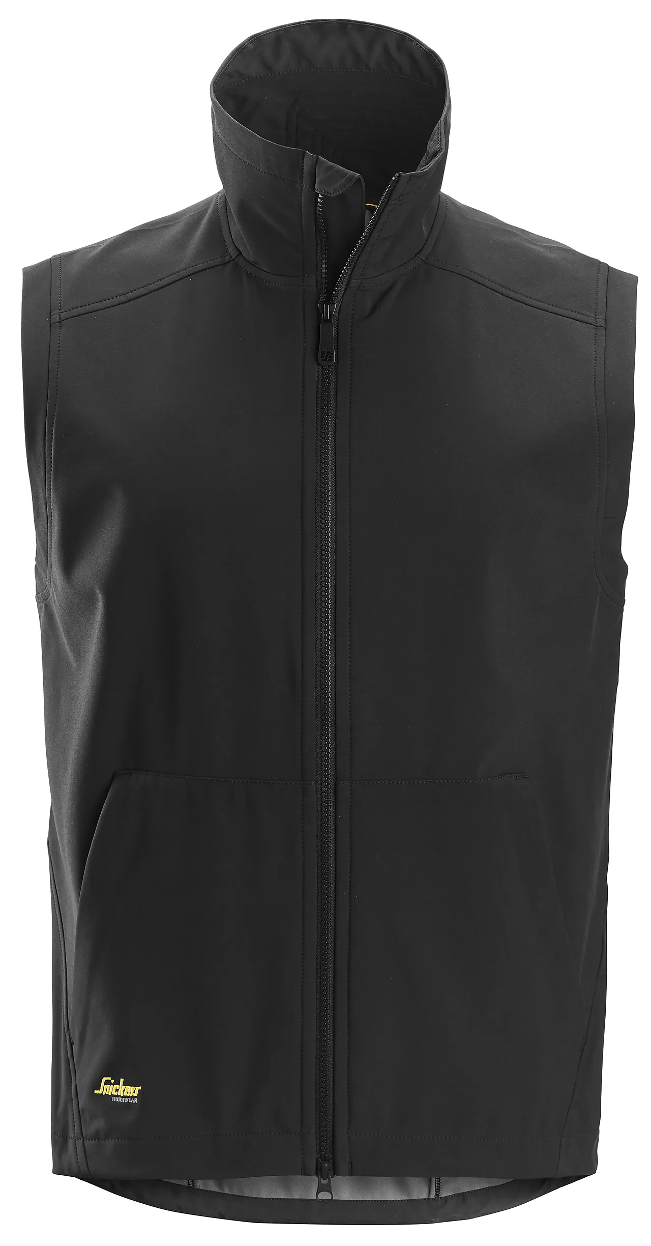 Softshellvest 4505 sort s snickers workwear