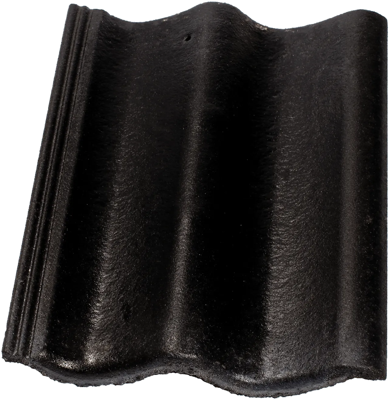 Takstein dobbel edel sort null - Normalstein - 3 - Miniatyr