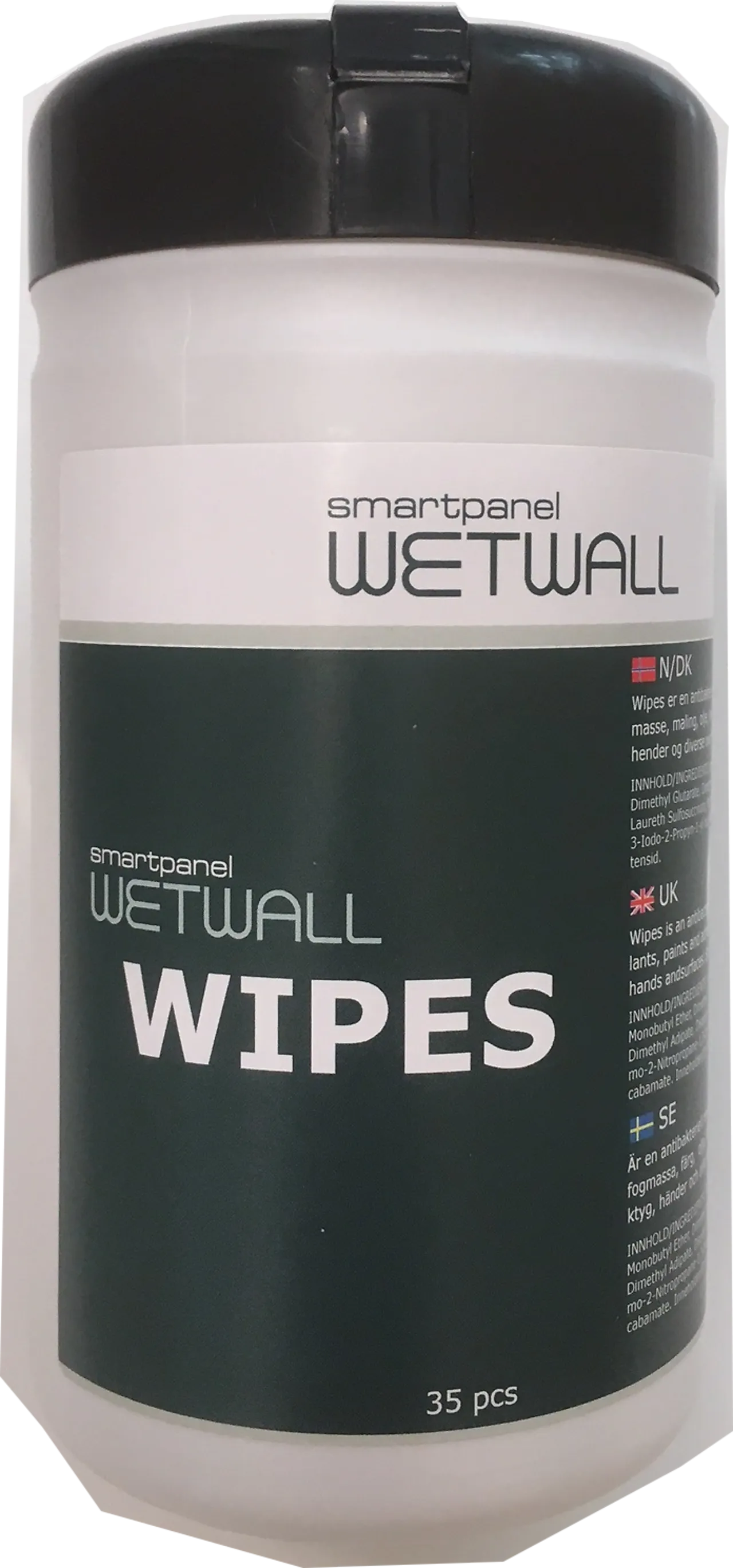Renseservietter Smart WetWall Wipes Renseservietter Smart WetWall Wipes