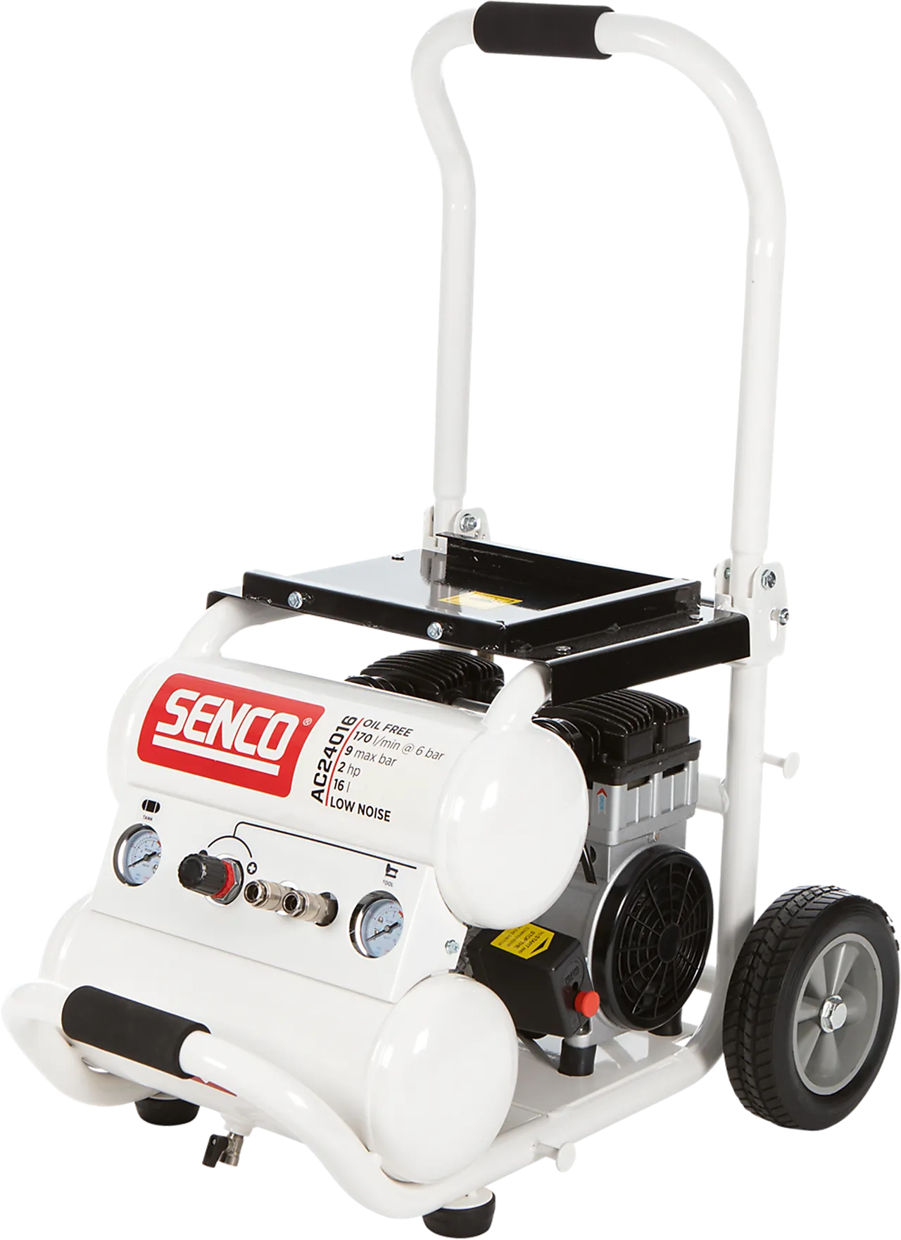 Kompressor 9 bar ac24016 oljefri low noise senco null - null - 2 - Miniatyr