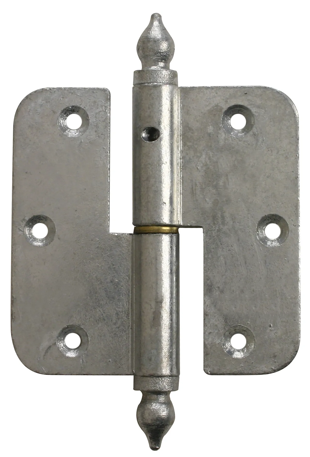 Hengsel til dør/vindu m/Osloknop høyre varmforzinket Hengsel til dør/vindu m/Osloknop høyre varmforzinket