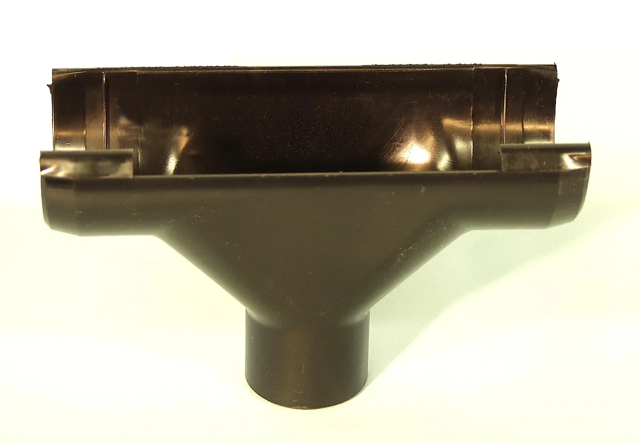 Tappestykke T45 til takrenne sort Tappestykke T45 til takrenne sort