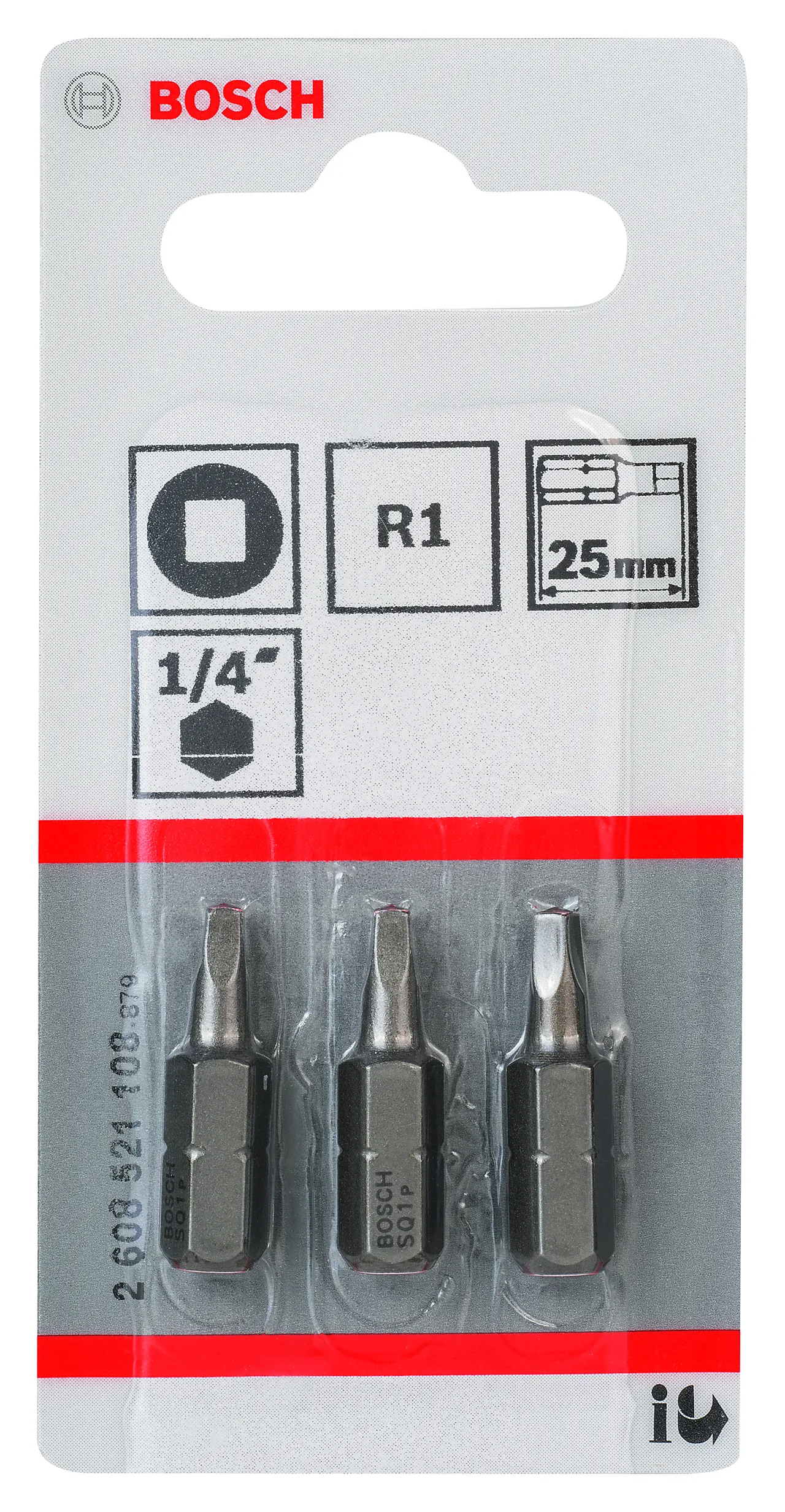 Bits-003 r1 l25mm a3 null - null - 2 - Miniatyr