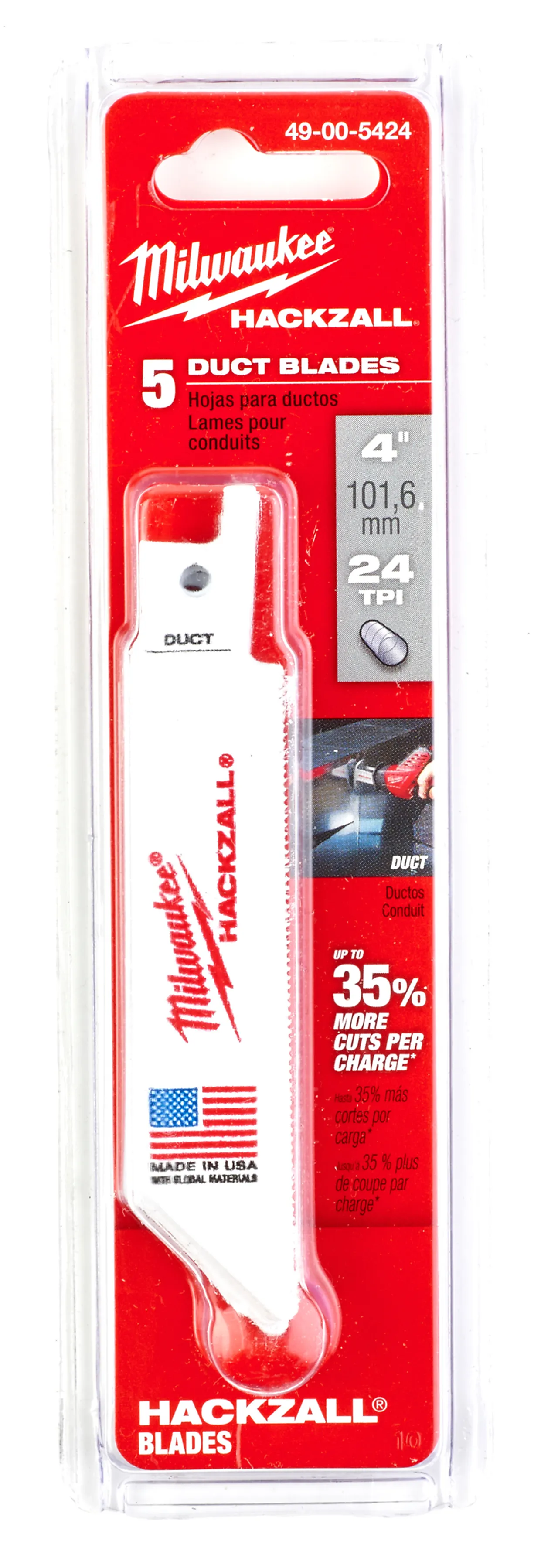 Bajonettsagblad 100tpi 25 p5 milw