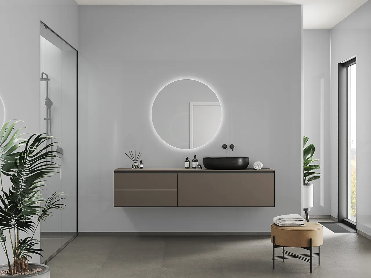 Fibo baderomsplate Clean Grey 10x620x3020mm null - null - 2 - Miniatyr