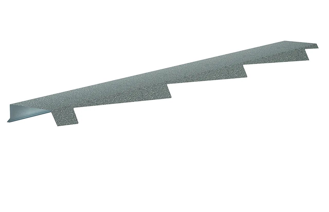 Decra gavlbeslag venstre antikk grå Classic