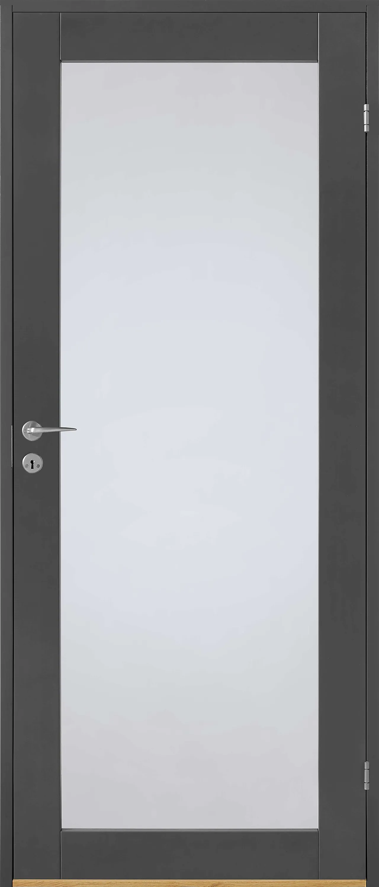 Harmonie Innerdør Line Helt Glass Sort 8x21 Harmonie Innerdør Line Helt Glass Sort 8x21