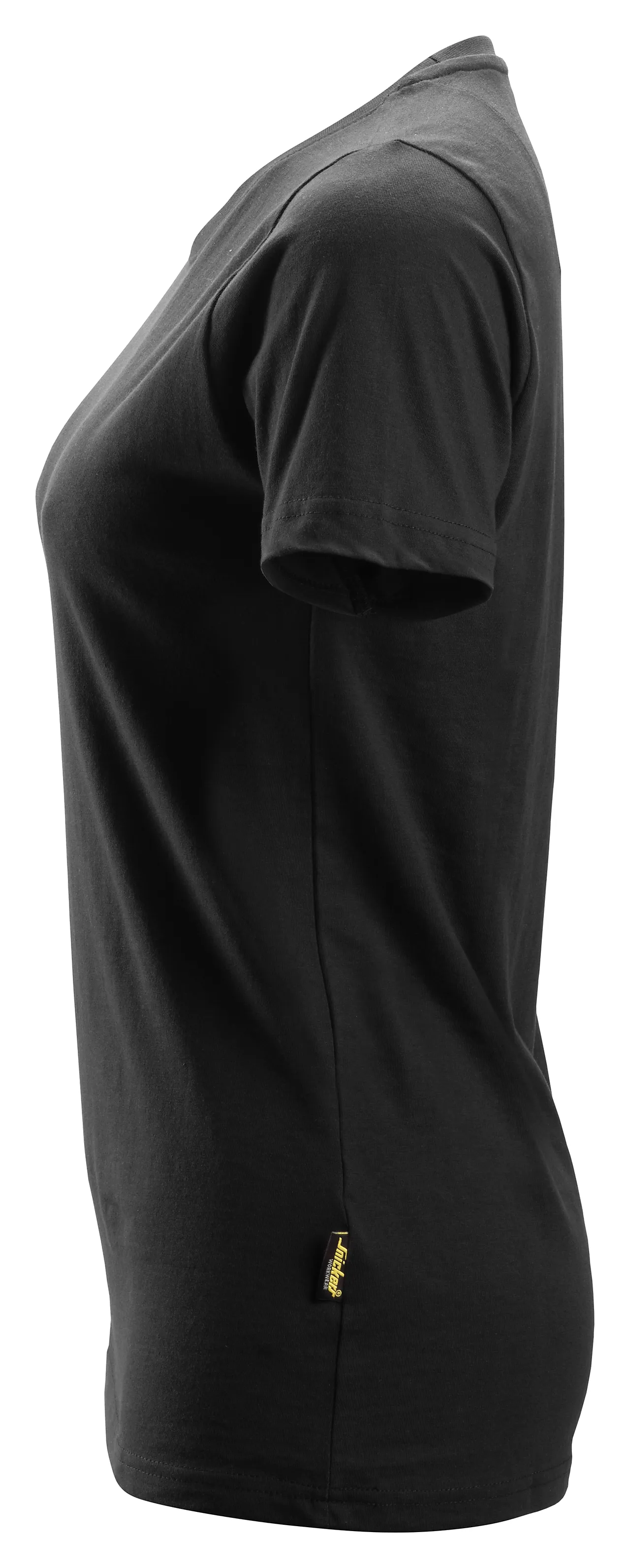 T-skjorte dame bomull sort str XL null - XL - 3 - Miniatyr