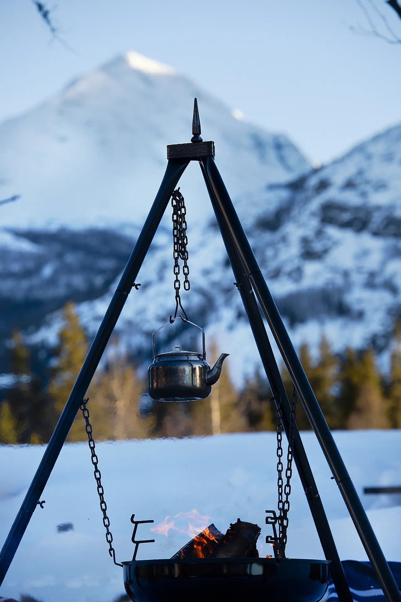 Bålpanne med grillrist 60 cm null - null - 3 - Miniatyr