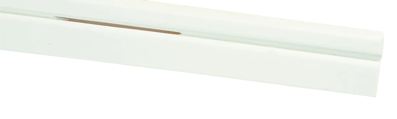 Gulvlist hvit ventilert platon Gulvlist hvit ventilert platon