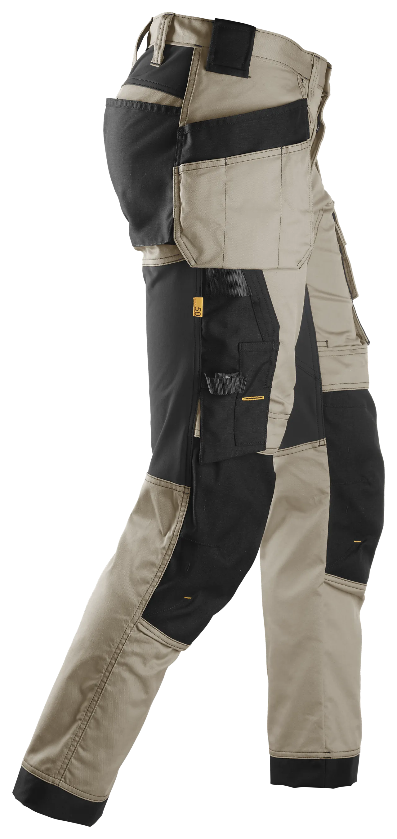 Bukse 6241 stretch khaki 50 snickers workwear null - null - 3 - Miniatyr