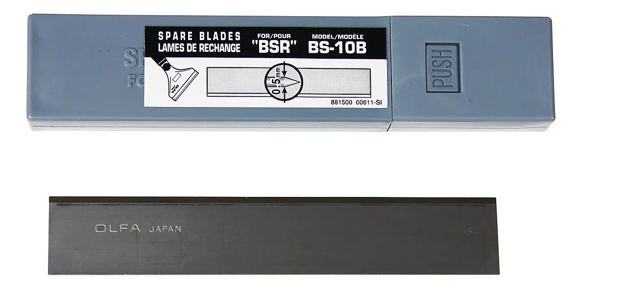 Olfa Skrapeblad Bs-10B A10 Olfa Vendbart Blad F/Bsr-Skraper