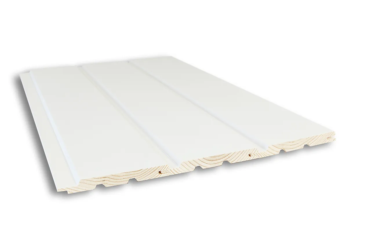 Furu 14x120 skygge skrå nat malt kvistgrunning + uv-herdet topp null - null - 2 - Miniatyr