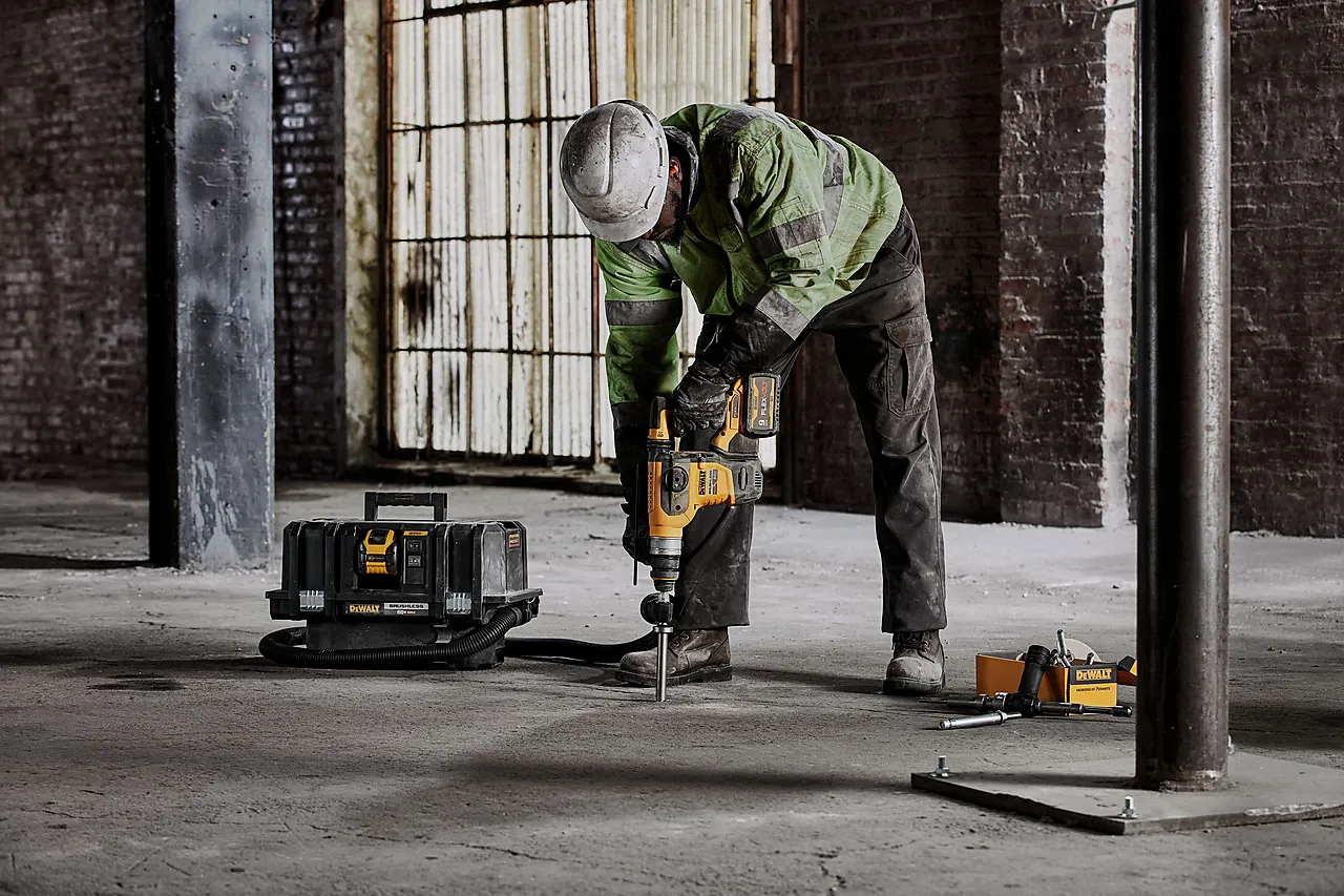 DEWALT kombihammer 54V, TSTAK, LED-lys, Flexvolt null - null - 3 - Miniatyr