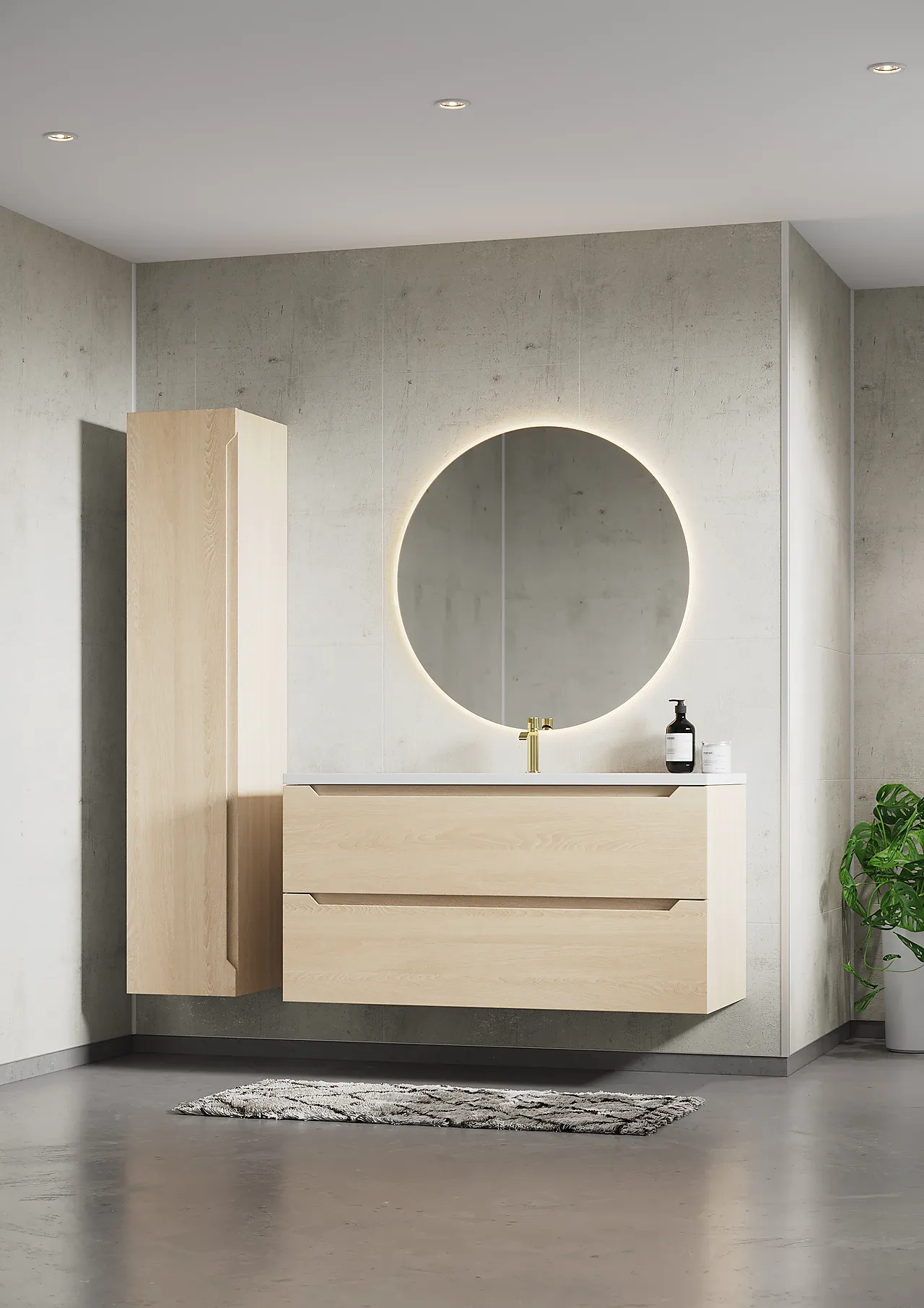 Baderomsplate 8054-M6040 lentini li 11x620x2400 mm null - null - 2 - Miniatyr