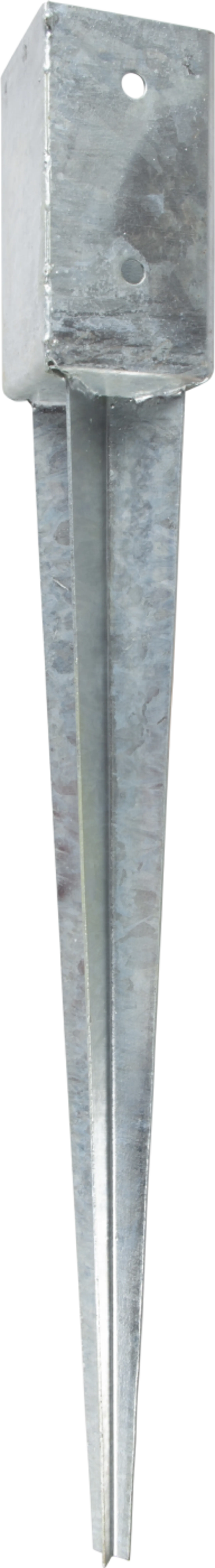 Stolpespyd 76x76x2,0/750 fzv varmforsinket stål