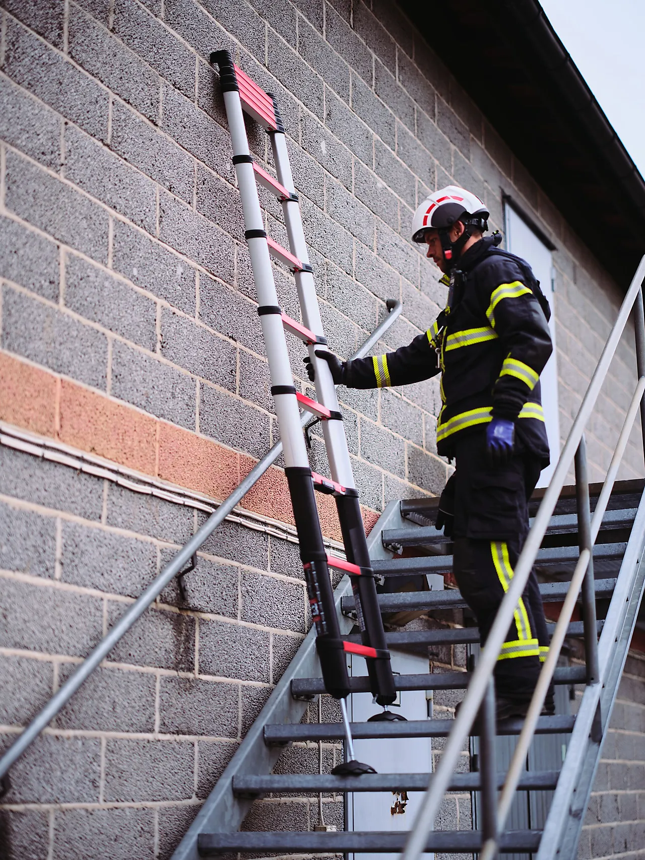 Redningsstige Telesteps rød Redningsstige Telesteps rød