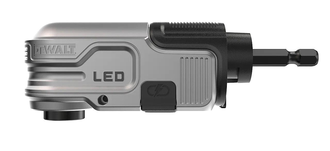 DEWALT Vinkelbitsholder høyre, med LED-arbeidslys null - null - 3 - Miniatyr