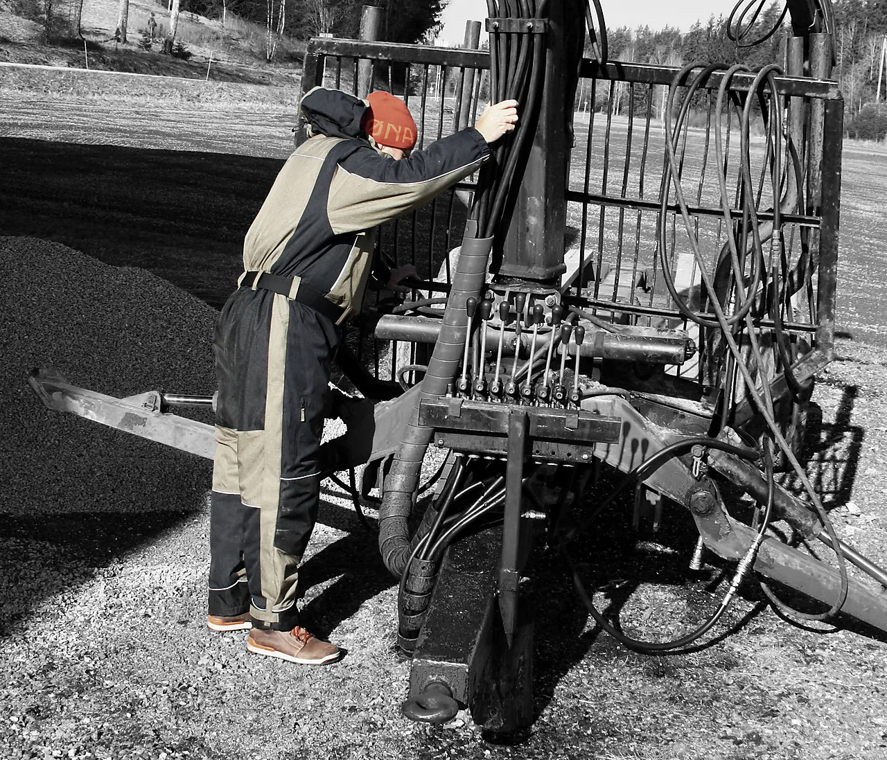 Vinterdress vanntett oliven sort XXS null - null - 3 - Miniatyr