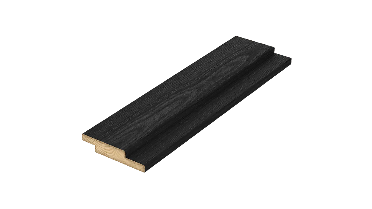 Marnar Bruk Royal furu 19x98 nordisk sort DF rett skygge