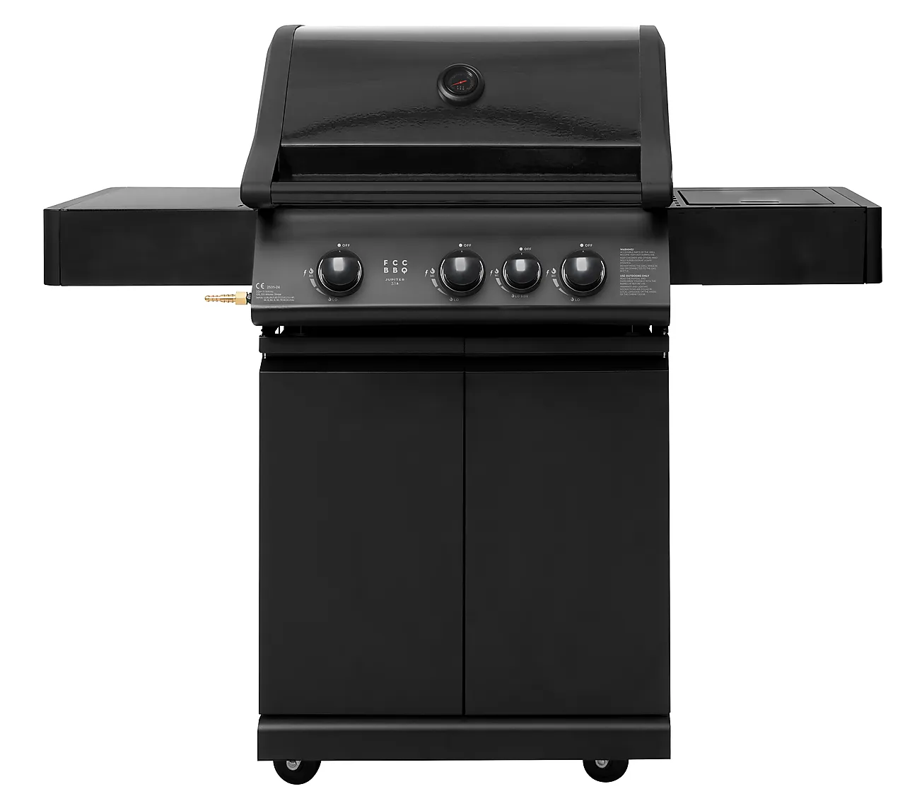 Gassgrill Jupiter 3.1 svart